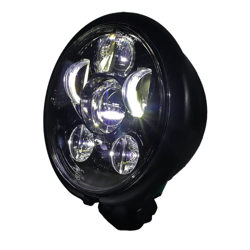 SMP Beam Dark 5,75" motorcykel LED-forlygteindsats