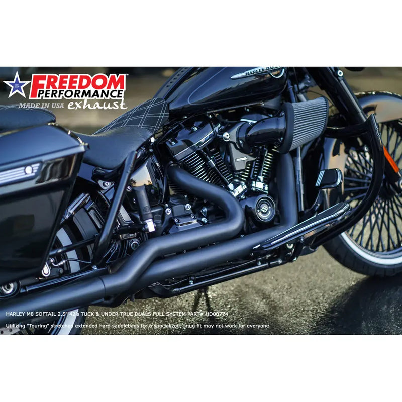 Freedom Performance Thorcat EC-godkendt Sharktail True Duals-udstødning til Harley