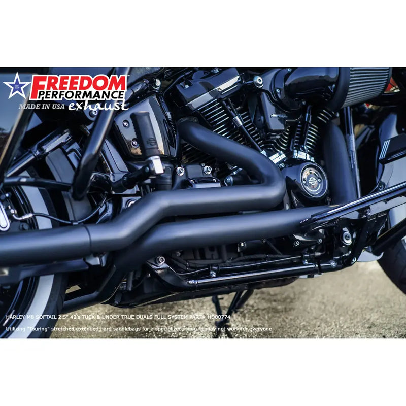 Freedom Performance Thorcat EC-godkendt Sharktail True Duals-udstødning til Harley