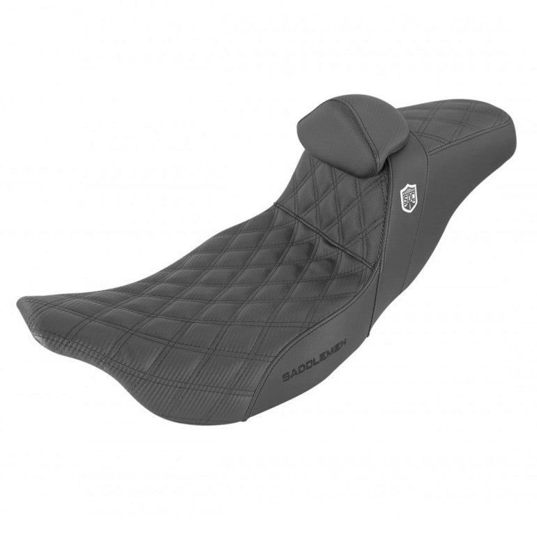 Saddlemen Pro SDC Performance Gripper Lattice Stitch Sæde til Harley
