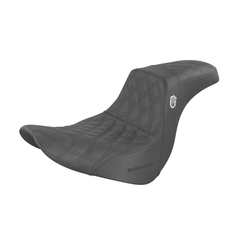 Saddlemen Pro SDC Performance Gripper Lattice Stitch Sæde til Harley