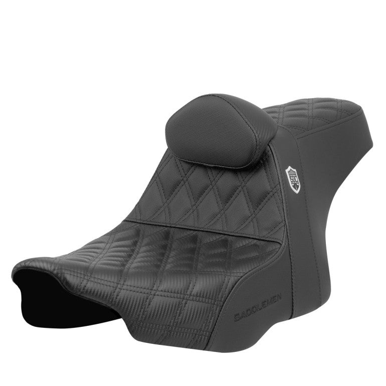 Saddlemen Pro SDC Performance Gripper Lattice Stitch Sæde til Harley
