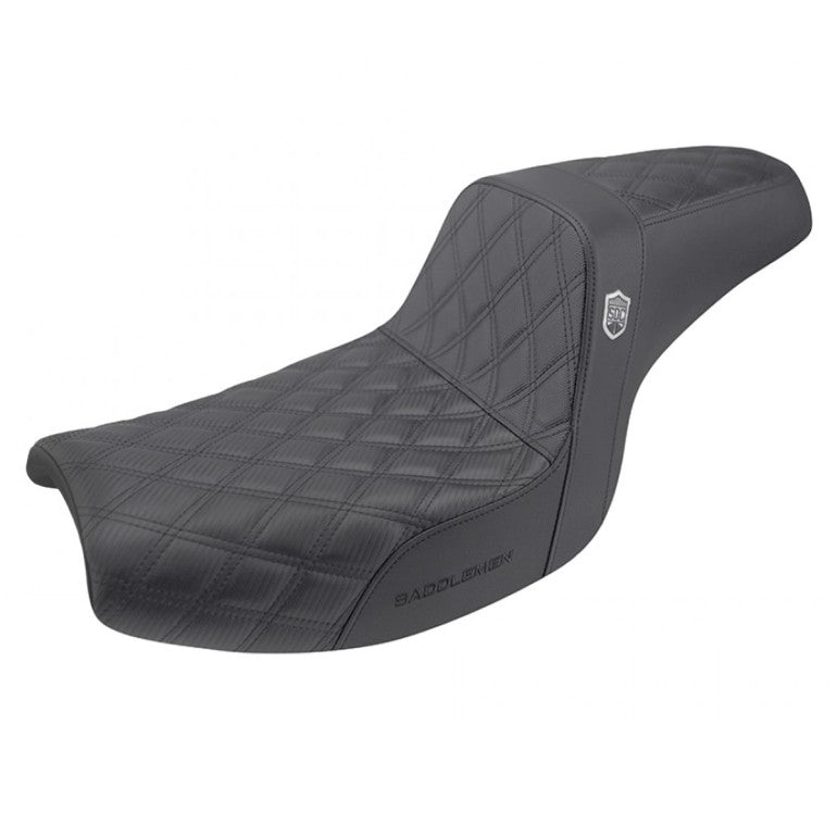 Saddlemen Pro SDC Performance Gripper Lattice Stitch Sæde til Harley