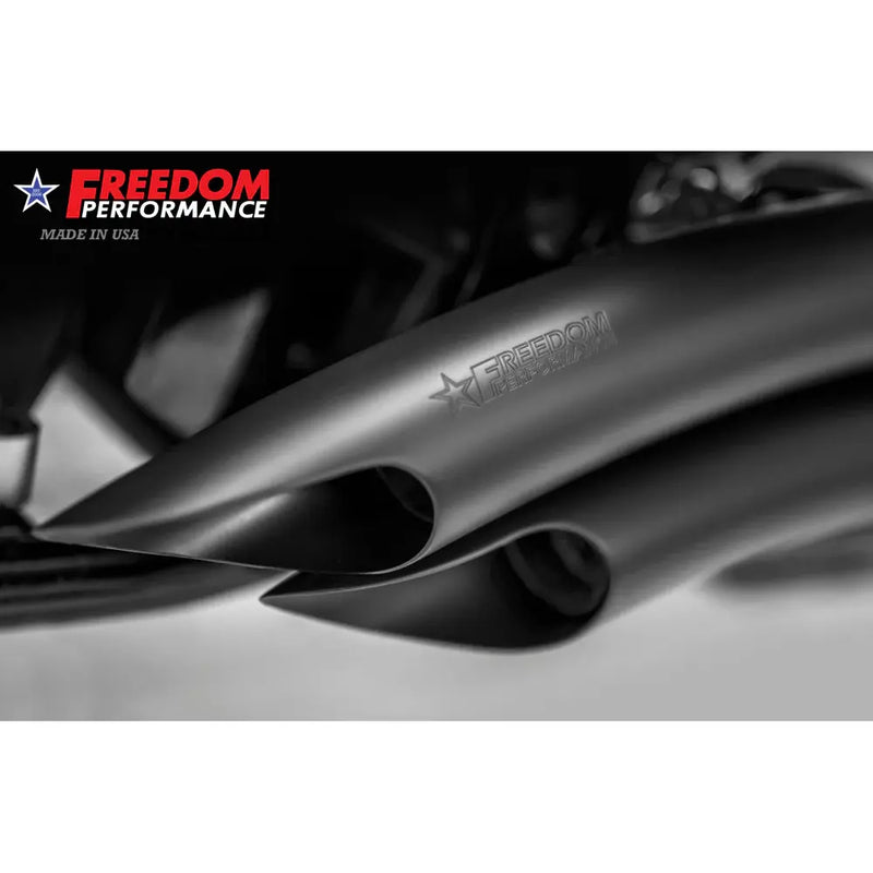 Freedom Performance Sharp Curve Radius Scallop-udstødning til Harley