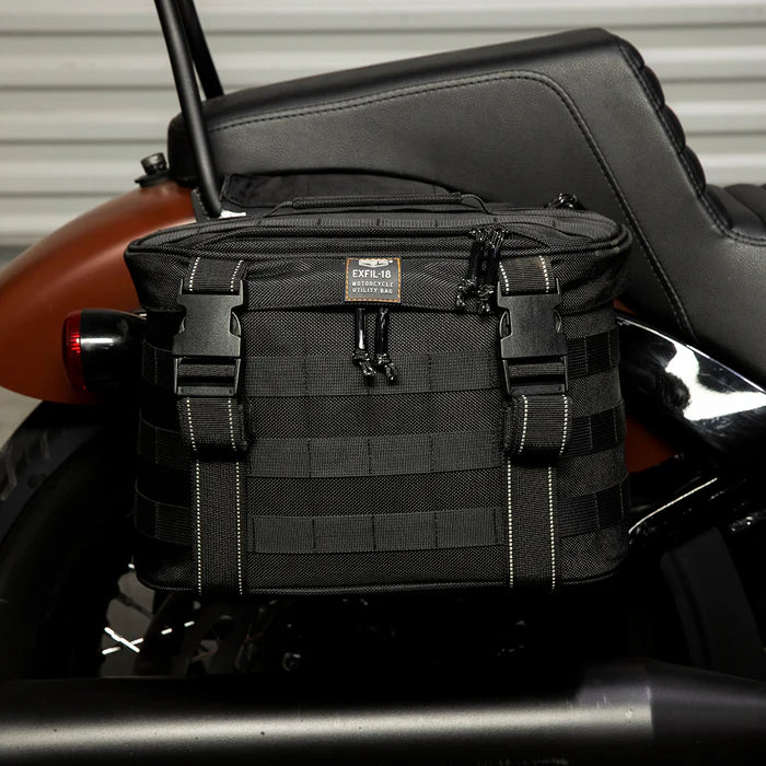 Biltwell EXFIL-18 Universal Throw-Over motorcykel sadeltaske sæt