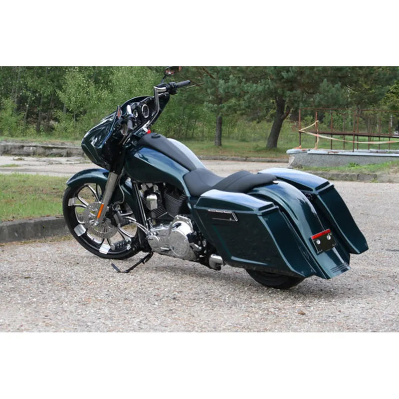 Tommy & Sons Flow Stretched sadeltaske-kroppe til Harley