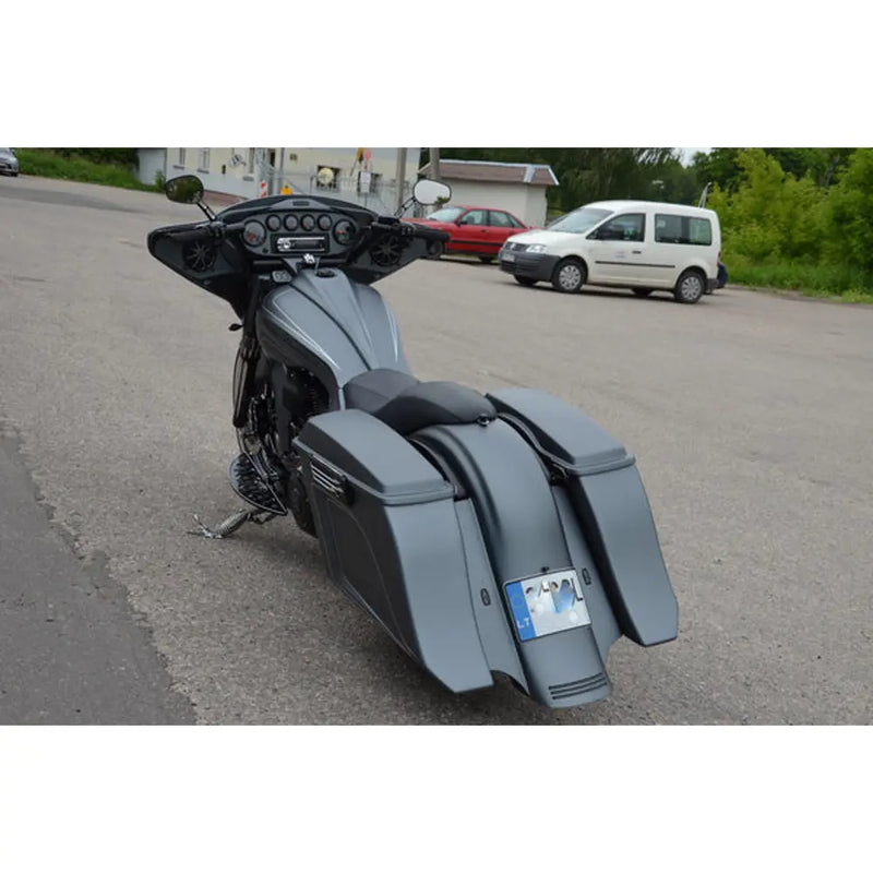 Tommy & Sons Flow Stretched sadeltaske-kroppe til Harley