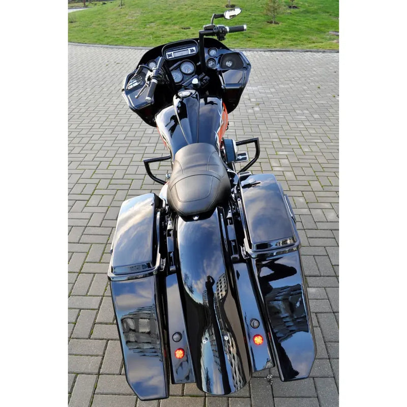 Tommy & Sons Flow Stretched sadeltaske-kroppe til Harley