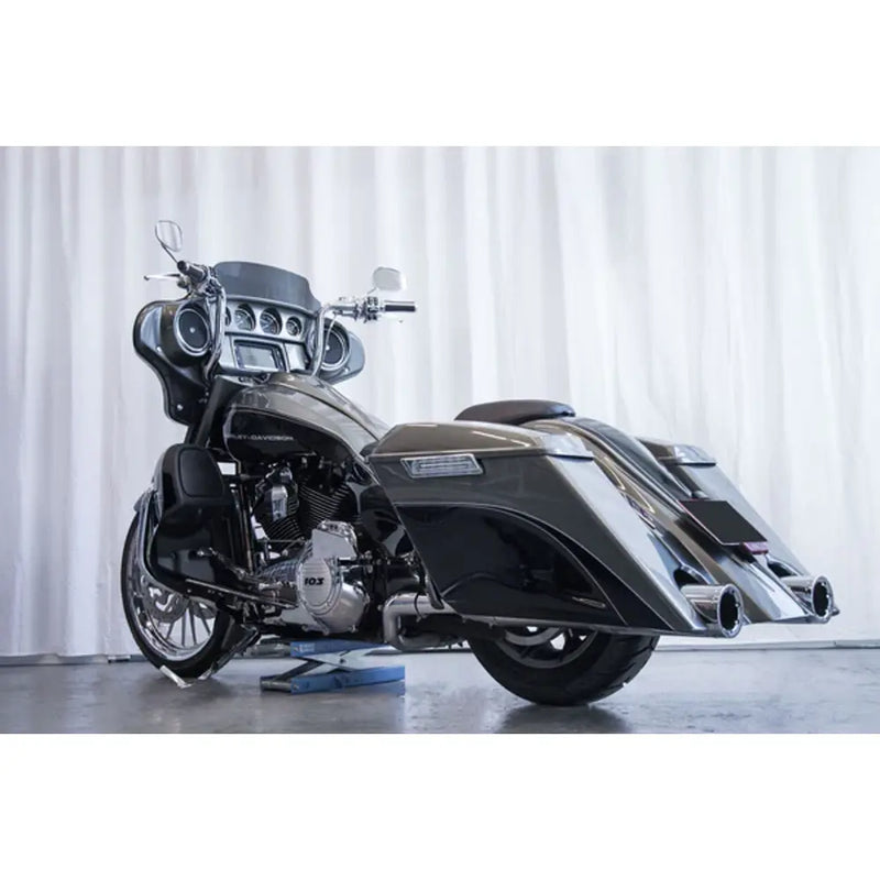Tommy & Sons Magnus 7" strakte sadeltaskekroppe til Harley