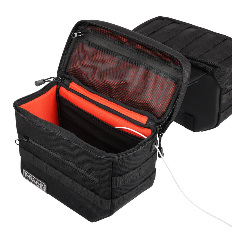 Thrashin Supply Essential 10L Throw-Over motorcykelsadelstaske-sæt