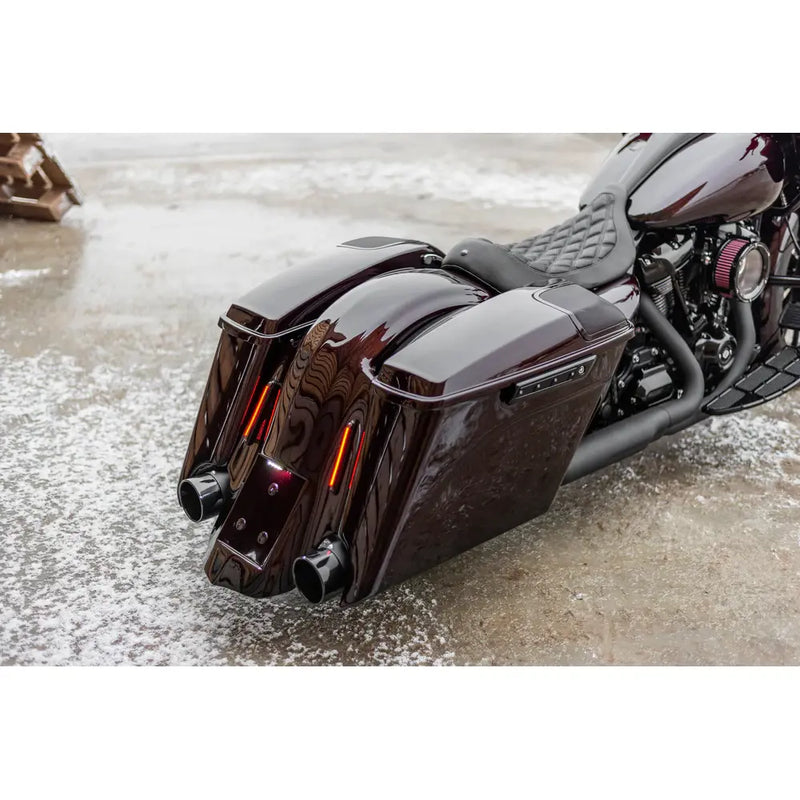 Killer Custom 5" forlængede sadeltasker til Harley