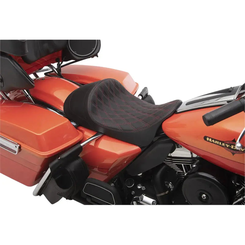 Drag Specialties EZ-ON lavprofil solo-sæde til Harley