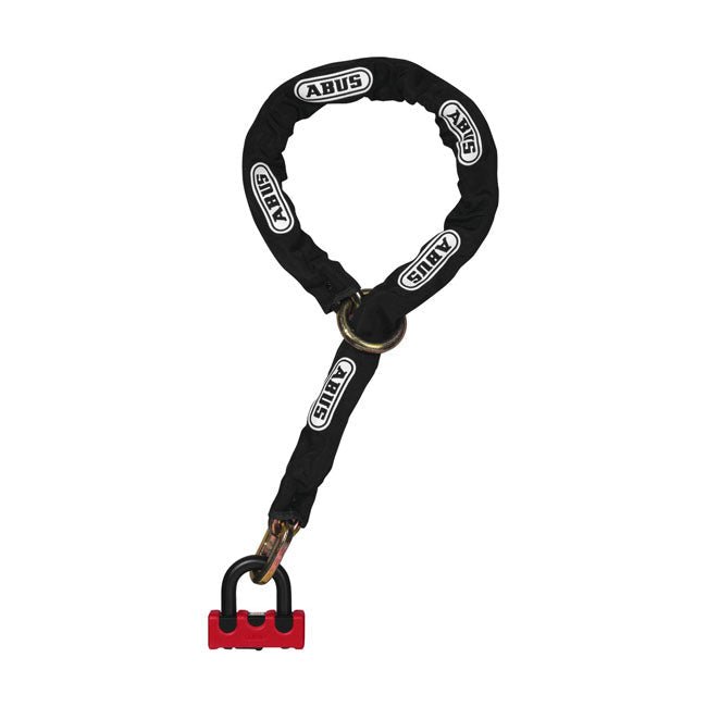 Abus 67/105HB50 Padlock & 12KS120 Loop Chain Red