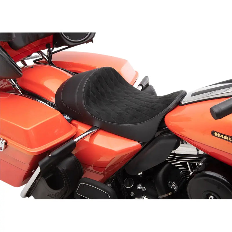 Drag Specialties EZ-ON lavprofil solo-sæde til Harley