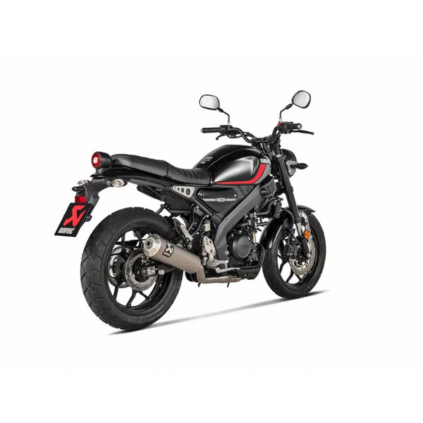 Akrapovic Racing Line Exhaust System for Yamaha 21-24 XSR125 (1-into-1 header with full titanium muffler) (EC/ECE-approved) (S-Y125R10-HBFGT)  - Customhoj