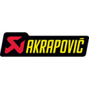 Akrapovic Replacement Muffler / Exhaust Sticker P-HST1AL (180x52mm)