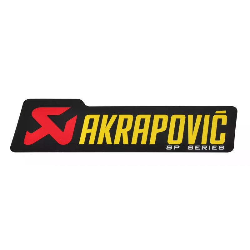 Akrapovic Replacement Muffler / Exhaust Sticker P-HST2ALSP (150x44mm)