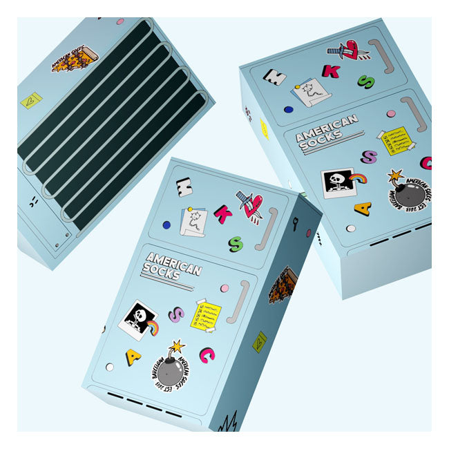 American Socks Frosty Fridge Signature Socks  - Customhoj