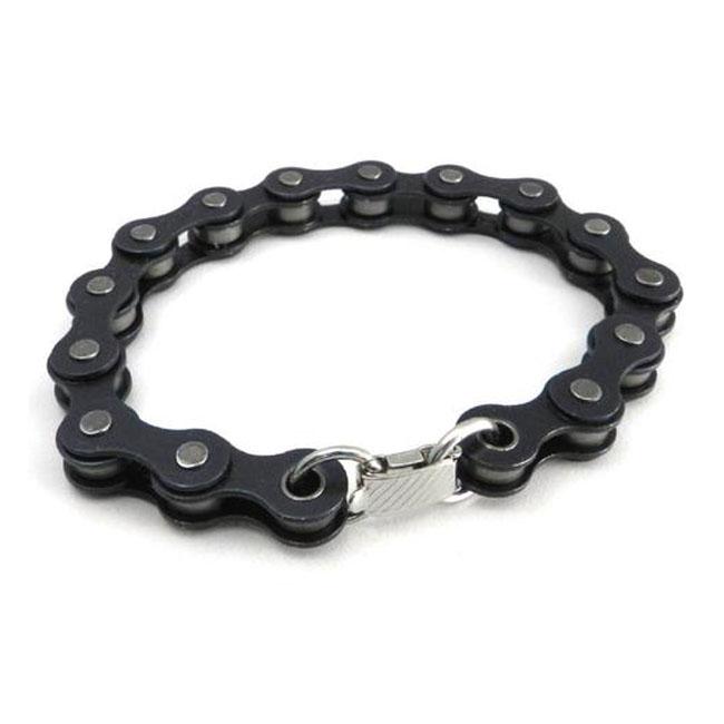 Amigaz Black Bike Chain Bracelet