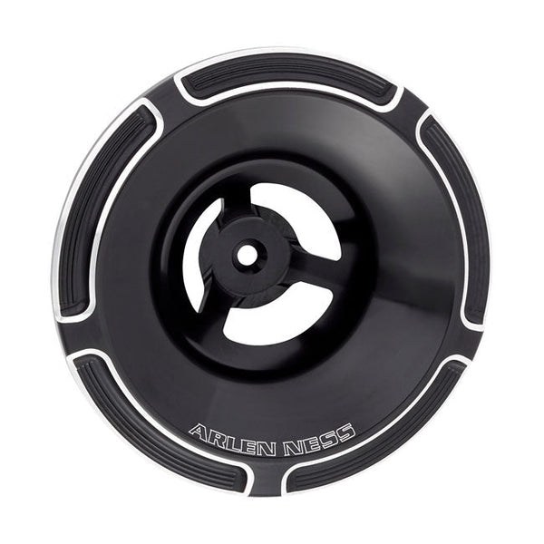 Arlen Ness Beveled Velocity 65°/90° Air Cleaner Cover Arlen Ness Velocity 65° or 90° air cleaners Chrome - Customhoj