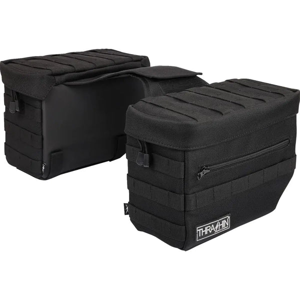 Thrashin Supply Essential 10L Throw-Over motorcykelsadelstaske-sæt