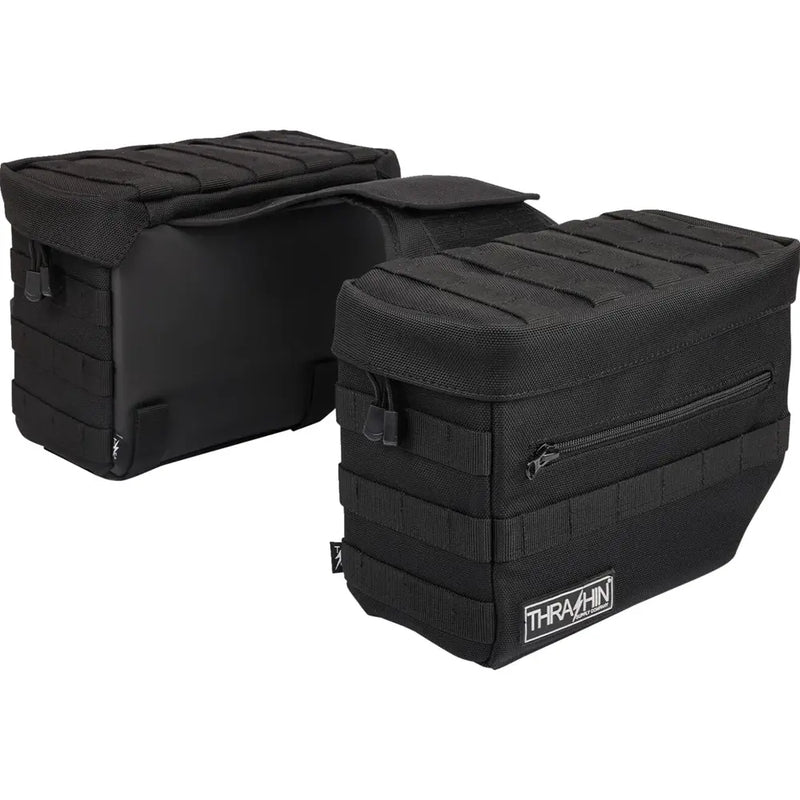 Thrashin Supply Essential 10L Throw-Over motorcykelsadelstaske-sæt