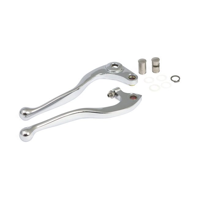 Ball End Handlebar Lever Kit for Old School Kit Chrome