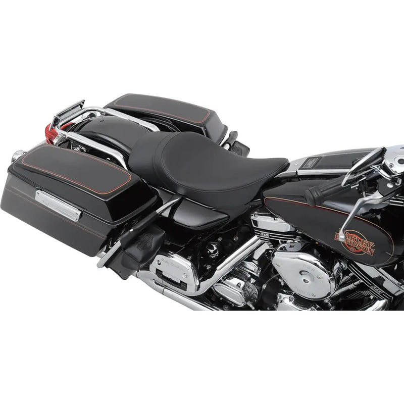 Drag Specialties EZ-ON lavprofil solo-sæde til Harley