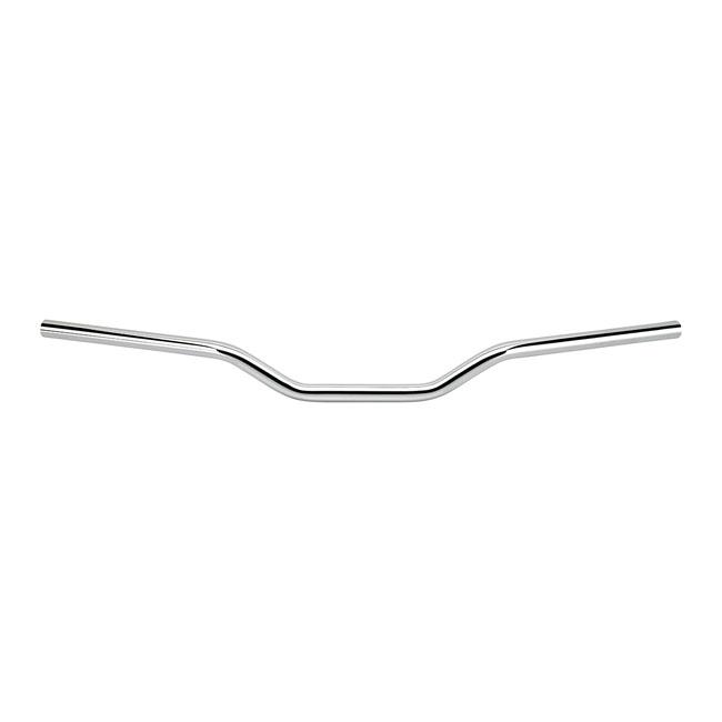 Biltwell 7/8" Tracker Mid  Motorcycle Handlebars Chrome