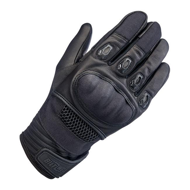 Biltwell Bridgeport Motorcycle Gloves Black / XS