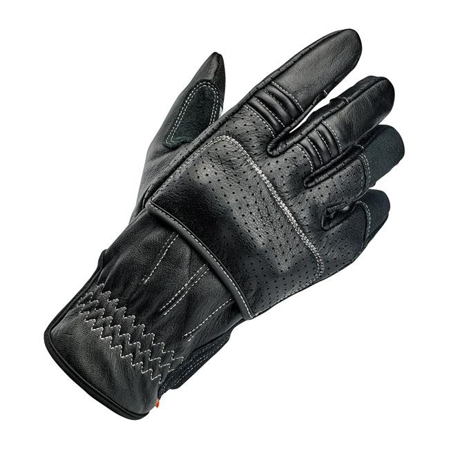 Biltwell Gloves Black/Cement / XS Biltwell Borrego Motorcycle Gloves Customhoj
