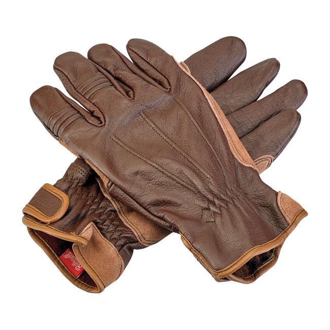 Biltwell Gloves Brown / XS Biltwell Work Motorcycle Gloves Customhoj