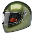 Biltwell Gringo S Motorcycle Helmet Metallic Dart Green / XS (53-54cm)  - Customhoj
