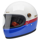 Biltwell Gringo S Motorcycle Helmet Red/White/Blue / XS (53-54cm)  - Customhoj