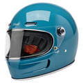 Biltwell Gringo SV Motorcycle Helmet Gloss Atlantic Teal / XS (53-54cm)  - Customhoj