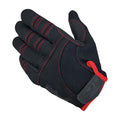 Biltwell Moto Motorcycle Gloves Black/Red / XS