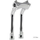 Biltwell Murdock Pullback Handlebar Risers Chrome / 10" (25.4cm)