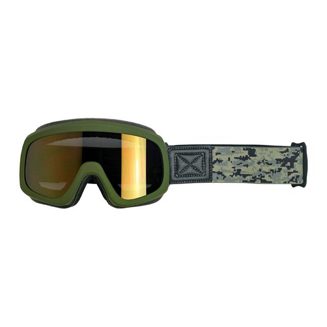 Biltwell Overland 2.0 Grunt Goggles Olive Camo