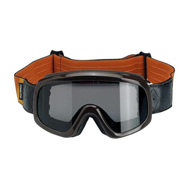 Biltwell Overland 2.0 Tri-Stripe Goggles Brown G/R/B