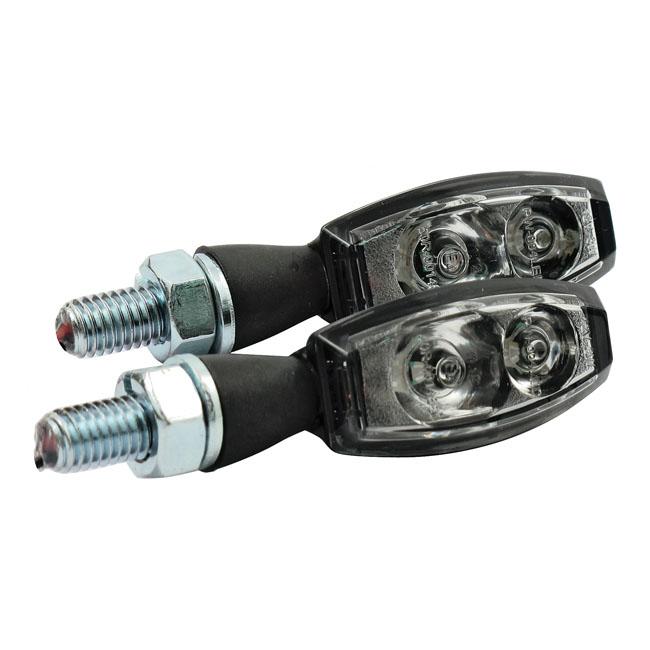 Blaze LED 3 in 1 Motorcycle Taillight Black