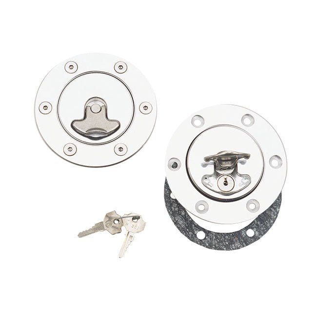 Bolt-in Aero Gas Cap Set With / Without Lock With lock