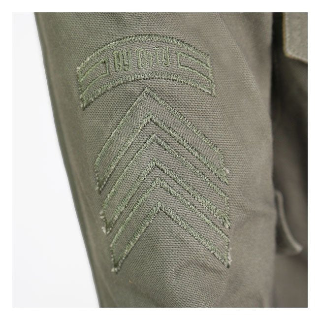 By City Zambia Motorcycle Jacket Green