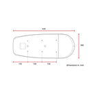 C-Racer Fat Scrambler Motorcycle Seat  - Customhoj