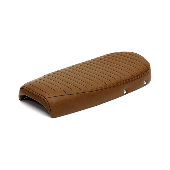 C-Racer Fat Scramsadle Scrambler Seat with Rack Brown