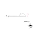 C-Racer FC Classic Cafe Racer Motorcycle Seat  - Customhoj