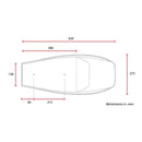 C-Racer Flat Racer SCR4FC Motorcycle Seat  - Customhoj