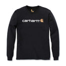 Carhartt Core Logo Longsleeve Black / S