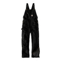 Carhartt Duck Insulated Bib Overall Black / S