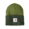 Carhartt Knit Cuffed Tow-Tone Beanie Light Moss