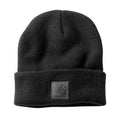 Carhartt Knit Logo Cuffed Beanie Black